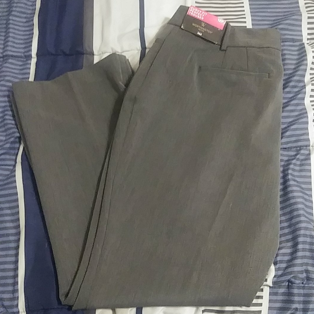 Worthington Petite Curvy Fit Perfect Trousers